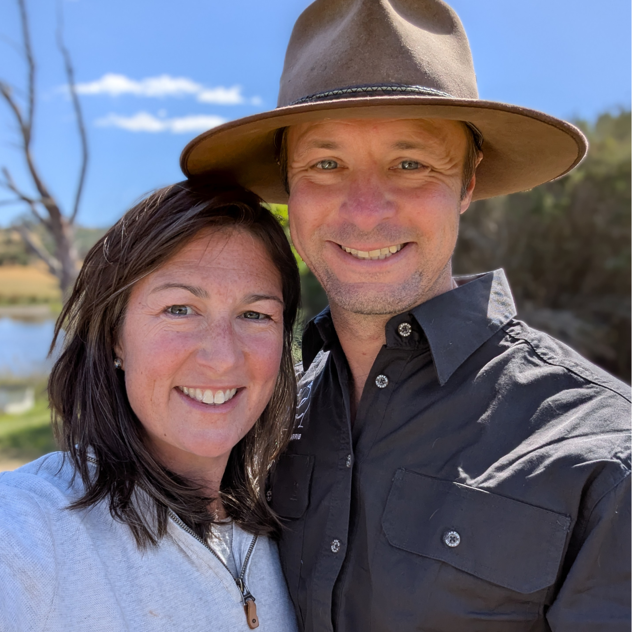 Bec and Paul Lone Goose Farm